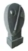 Product image 3 of the product “Abstract head, Right, 120 cm Height, natural stone (Basanite) ”